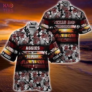 Texas A&M Aggies  Summer Hawaiian Shirt