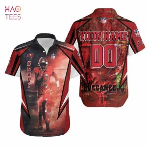 Tom Brady Tampa Bay Buccaneers Flag Nfc South Champions Super Bowl 2022 Personalized Hawaiian Shirt