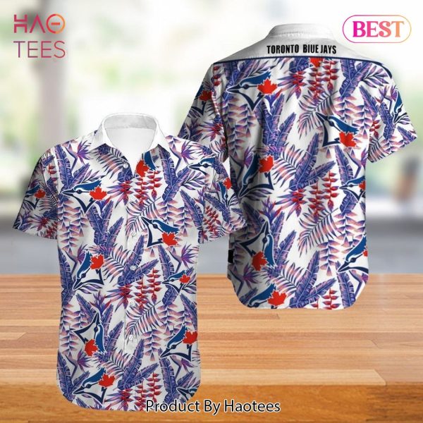 Toronto Blue Jays Hawaiian Shirt flower summer gift for fans