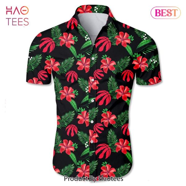 Toronto Raptors Hawaiian shirt Tropical Flower summer