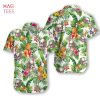 Tropical Pineapple And Skull Hawaiian Shirt