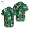 Tropical Pug Hawaiian Shirt