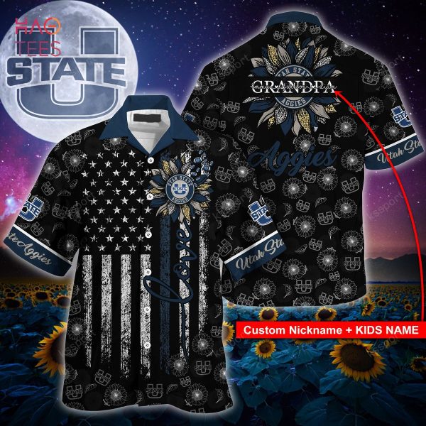 Utah State Aggies Hawaiian Shirt