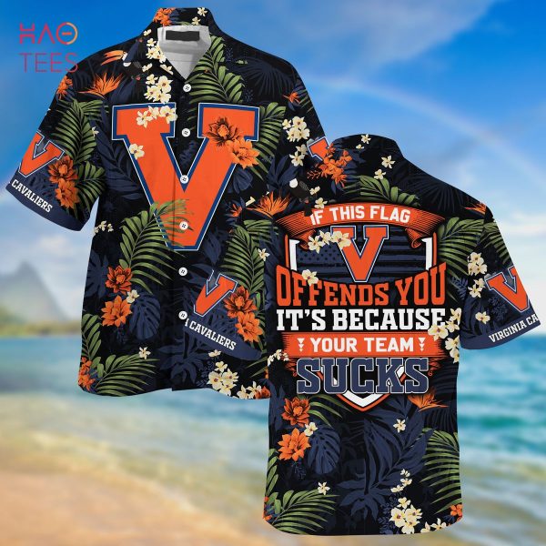 Virginia Cavaliers Summer Hawaiian Shirt And Shorts