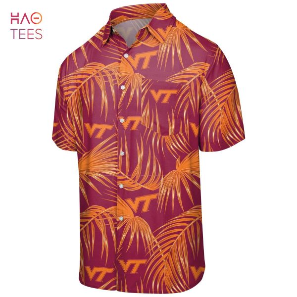 Virginia Tech Hokies NCAA Mens Hawaiian 3D Shirt