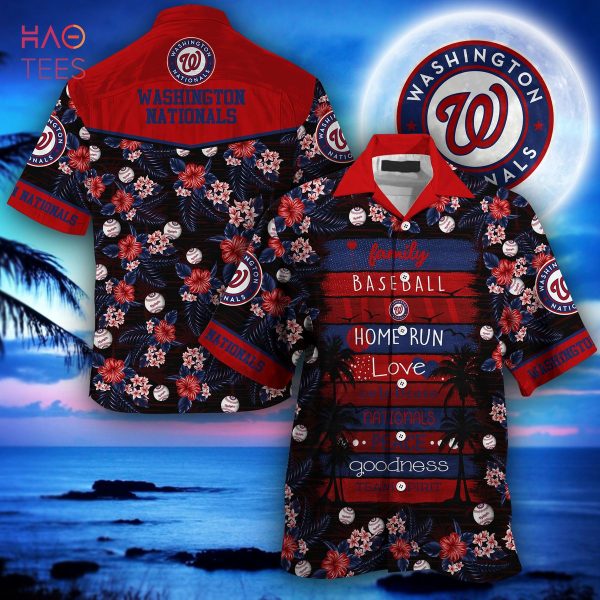 Washington Nationals MLB Hawaiian Shirt