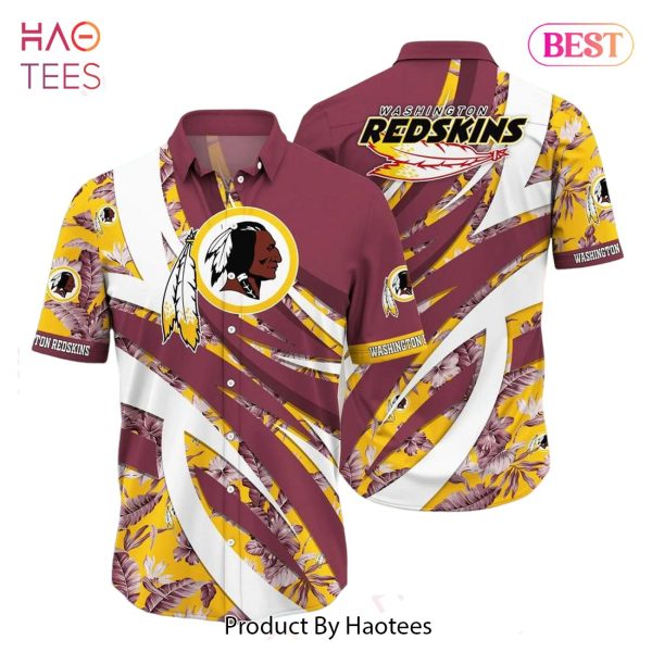 Washington Redskins NFL Hawaiian Shirt Tropical Pattern New Trend Summer For Sports Football Fans