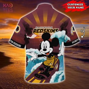 Washington Redskins NFL Summer Customized Hawaiian Shirt