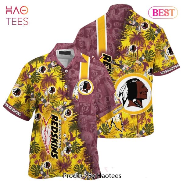 Washington Redskins NFL Team Football Beach Shirt Summer Button Down Hawaiian Shirt Fan Ever