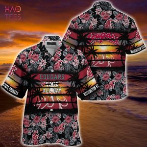 Washington State Cougars Summer Hawaiian Shirt