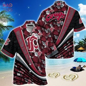 Washington State Cougars Summer Hawaiian Shirt