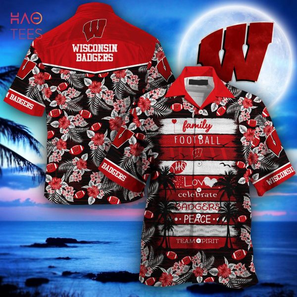 Wisconsin Badgers Hawaiian Shirt