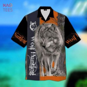 Wolf Hunting 3D Hawaii Aloha Shirt