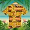 Yellow Tribes Pattern Native American Hawaiian Shirt 3D