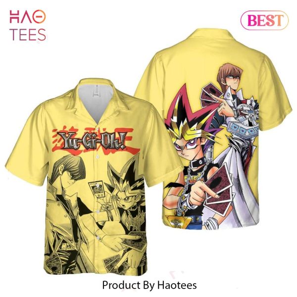 Yugi And Kaiba Hawaiian Shirt Yu-Gi-Oh Anime Shirt for Men Women