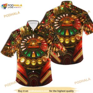 1986 Williams Pinball High Speed Universal Funny Hawaiian Shirt