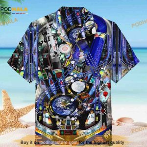 3D Apollo 13 Pinball Universal Funny Hawaiian Shirt