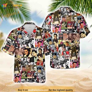 3D Elvis Presley Album Hawaiian Shirt