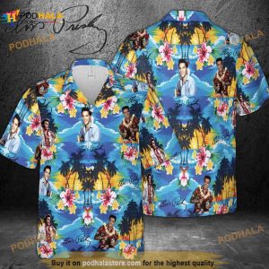 3D Elvis Presley Unisex Beach Hawaiian Shirt