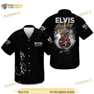 3D Elvis Presley Unisex Hawaiian Shirt