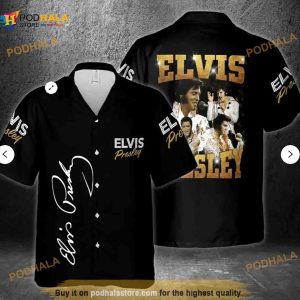 3D Elvis Presley Unisex Hawaiian Shirt