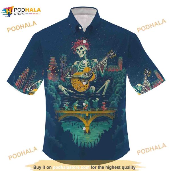 3D Grateful Dead Tropical Hawaiian Shirt