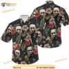 3D Halloween Horror Killers Michael Myers Tropical Hawaiian Shirt