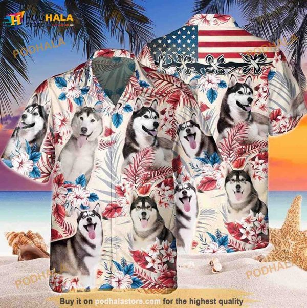 4th Of July Hawaii Shirt For Dog Lover