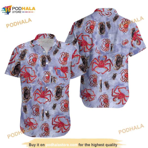 Alaska Crab Funny Hawaiian Shirt