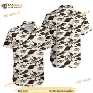 Alaskan Halibut Funny Hawaiian Shirt