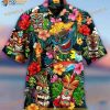 Aloha Tiki Tiki Awesome 3D Funny Hawaiian Shirt