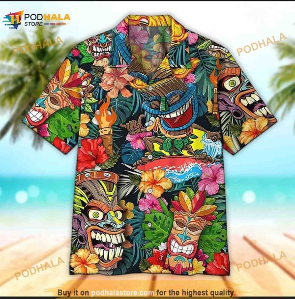 Amazing Tiki Tropical Hawaiian Shirt