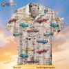 Amazing Vintage Muscle Car On Route Funny Hawaiian Shirt