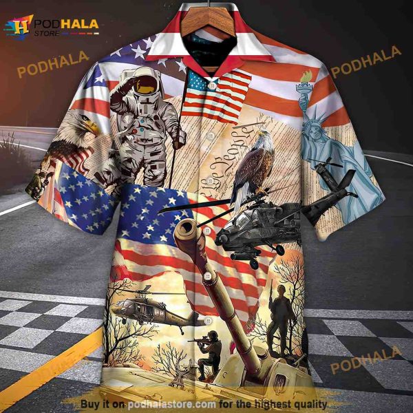 America Independence Day Hawaiian Shirt