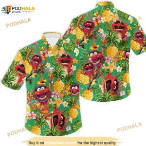 Animal Muppet 3D Hawaiian Shirt