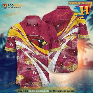 Arizona Cardinals NFL Hawaiian Shirt Summer Floral Pattern