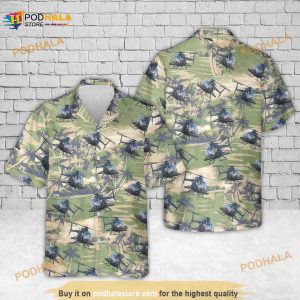 Army Md Helicopters Mh-6 Little Bird 3D Hawaiian Shirt