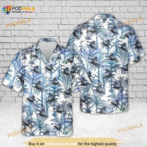 Army Md Helicopters Mh-6 Little Bird Hawaiian Shirt