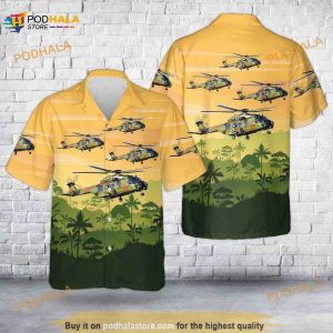 Army Nhi Nh-90 Tth Caiman Hawaiian Shirt