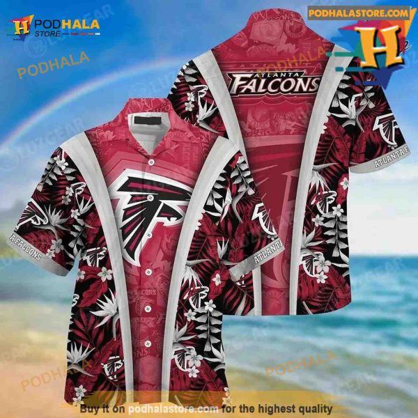 Atlanta Falcons NFL Beach Summer Hawaiian Shirt Gifts For Sports Football Fans