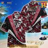 Atlanta Falcons NFL Football With Tropical Flower Pattern Hawaiian Shirt