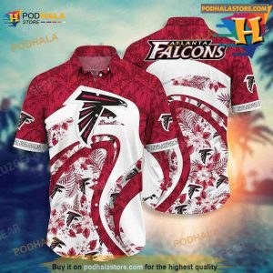 Atlanta Falcons NFL Hawaii Shirt Graphic Floral Tropical Patterns This Summer Hawaiian Shirt