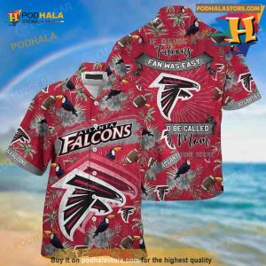 Atlanta Falcons NFL Hawaiian Shirt Being A Falcons Beach For Summer Mom Lets Everyone Score