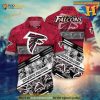 Atlanta Falcons NFL Hawaiian Shirt Graphic Tropical Patterns 3D Printed Beach Shirt Summer Gifts