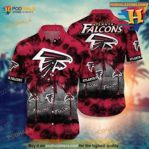 Atlanta Falcons NFL Hawaiian Shirt Tropical Patterns Graphic Hot Trend Summer Gift For Fans