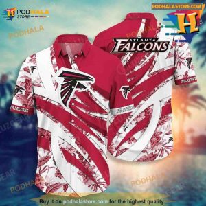 Atlanta Falcons NFL Hawaiian Shirt Tropical Patterns New Trend Summer For Sports Football Fans