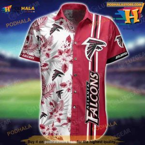 Atlanta Falcons NFL Hawaiian Shirt Tropical Patterns Summer Shirt Style Gift For Best Fan