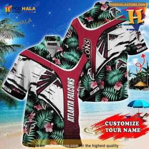 Atlanta Falcons NFL Personalized Hawaiian Shirt Floral Graphic Tropical Patterns Trends Summer