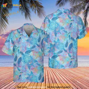 Baby Sea Turtles Hawaiian Shirt