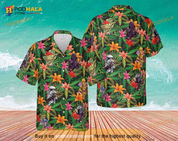 Baby Yoda Star Wars Hawaiian Shirt